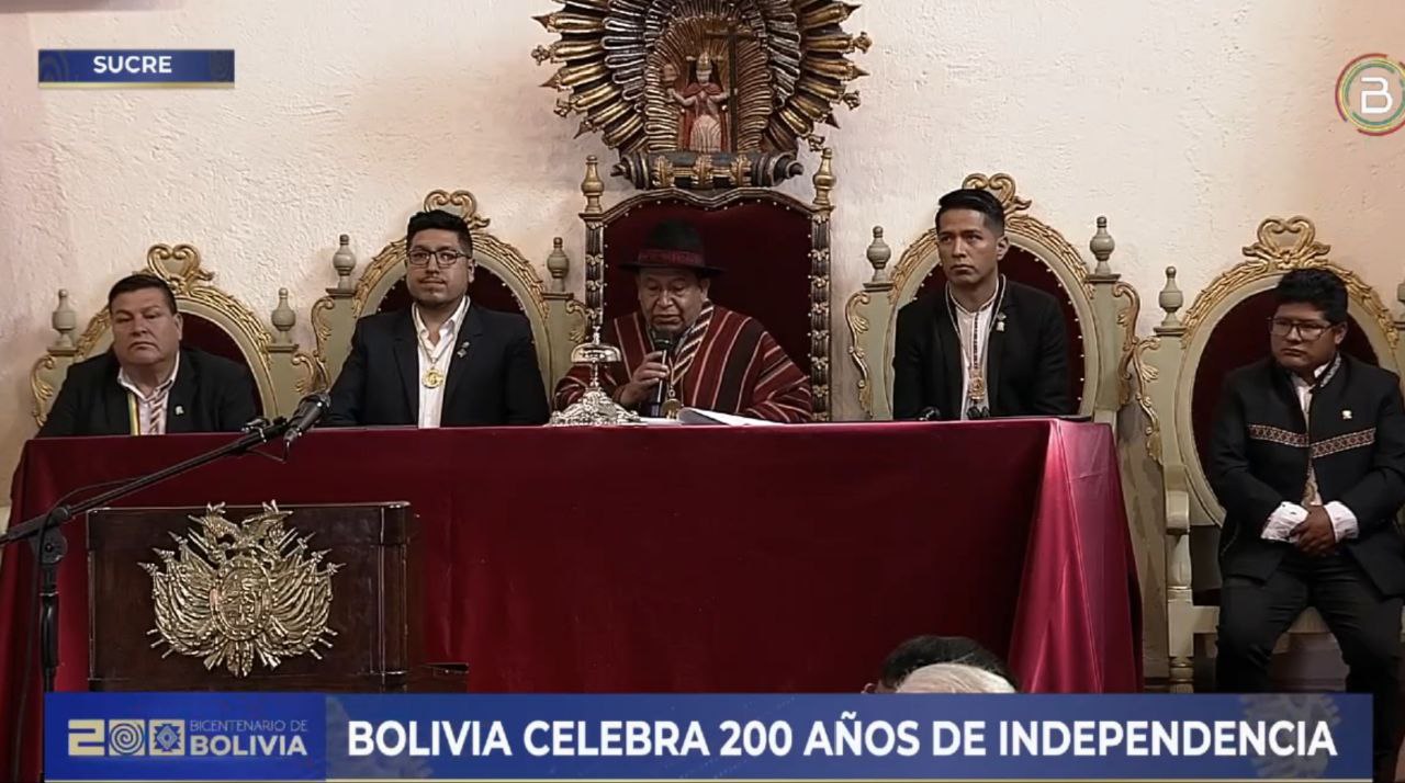 Choquehuanca denuncia polarización política e insta a defender el Estado Plurinacional