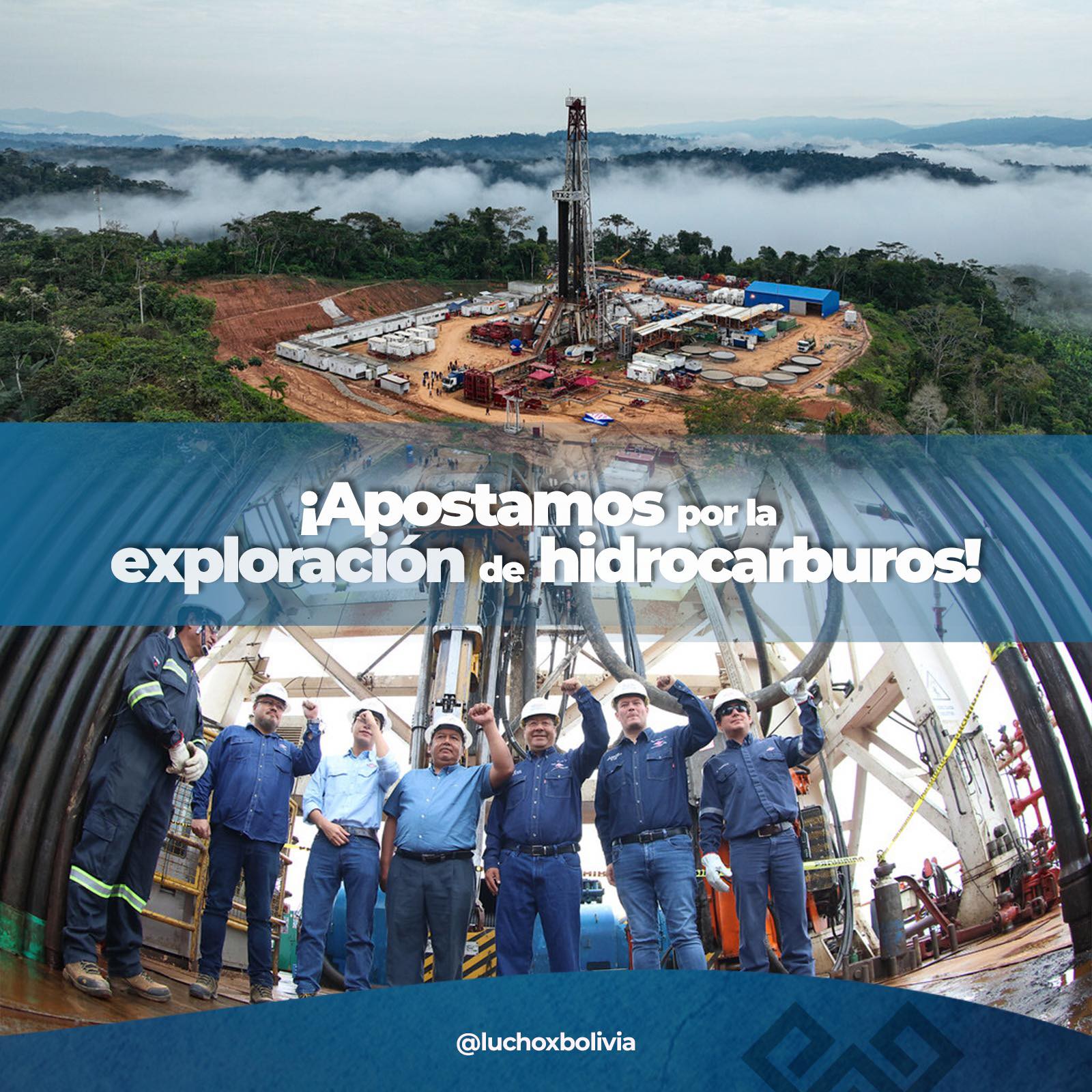 Arce: Bolivia cuenta proyectos de exploración hidrocarburífera exitosos, cada uno es un paso hacia la seguridad energética