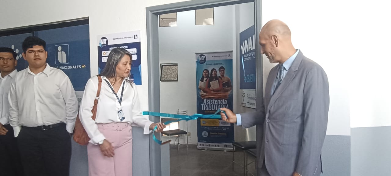 Impuestos y “U” Domingo Savio habilitan la versión 12 del Núcleo de Apoyo Contable y Fiscal en Santa Cruz 