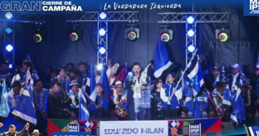 En Bolivia concluye la campaña electoral con miras a las elecciones del domingo