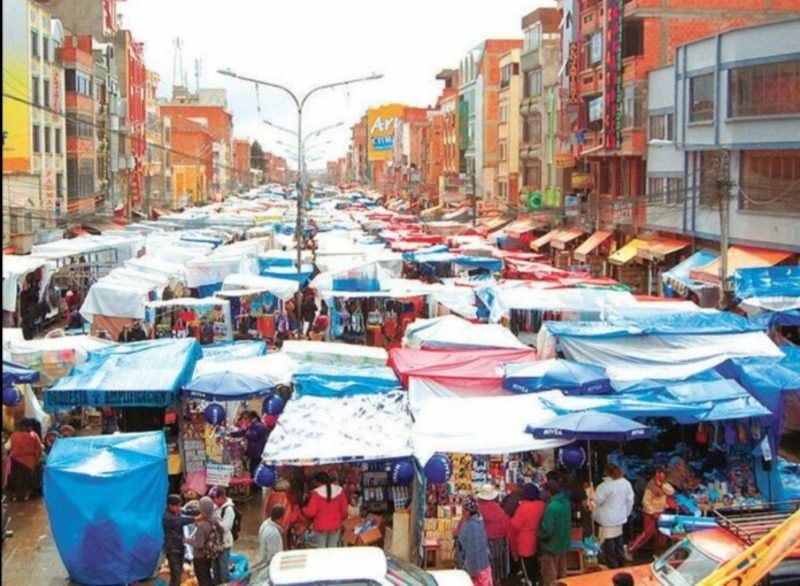 Feria 16 de Julio de El Alto se adelanta para el sábado debido a las elecciones generales