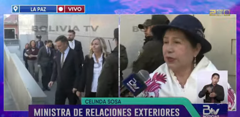 Misiones de Observación Electoral se reúnen con el presidente Arce 
