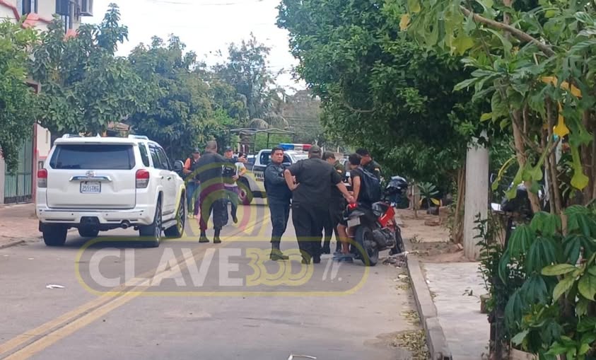 Registran balacera en la avenida Busch de la ciudad de Santa Cruz con un policía herido