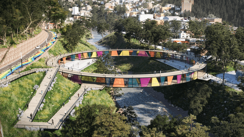 Construcción del Parque Lineal Metropolitano La Paz – El Alto llega al 25,1% de avance