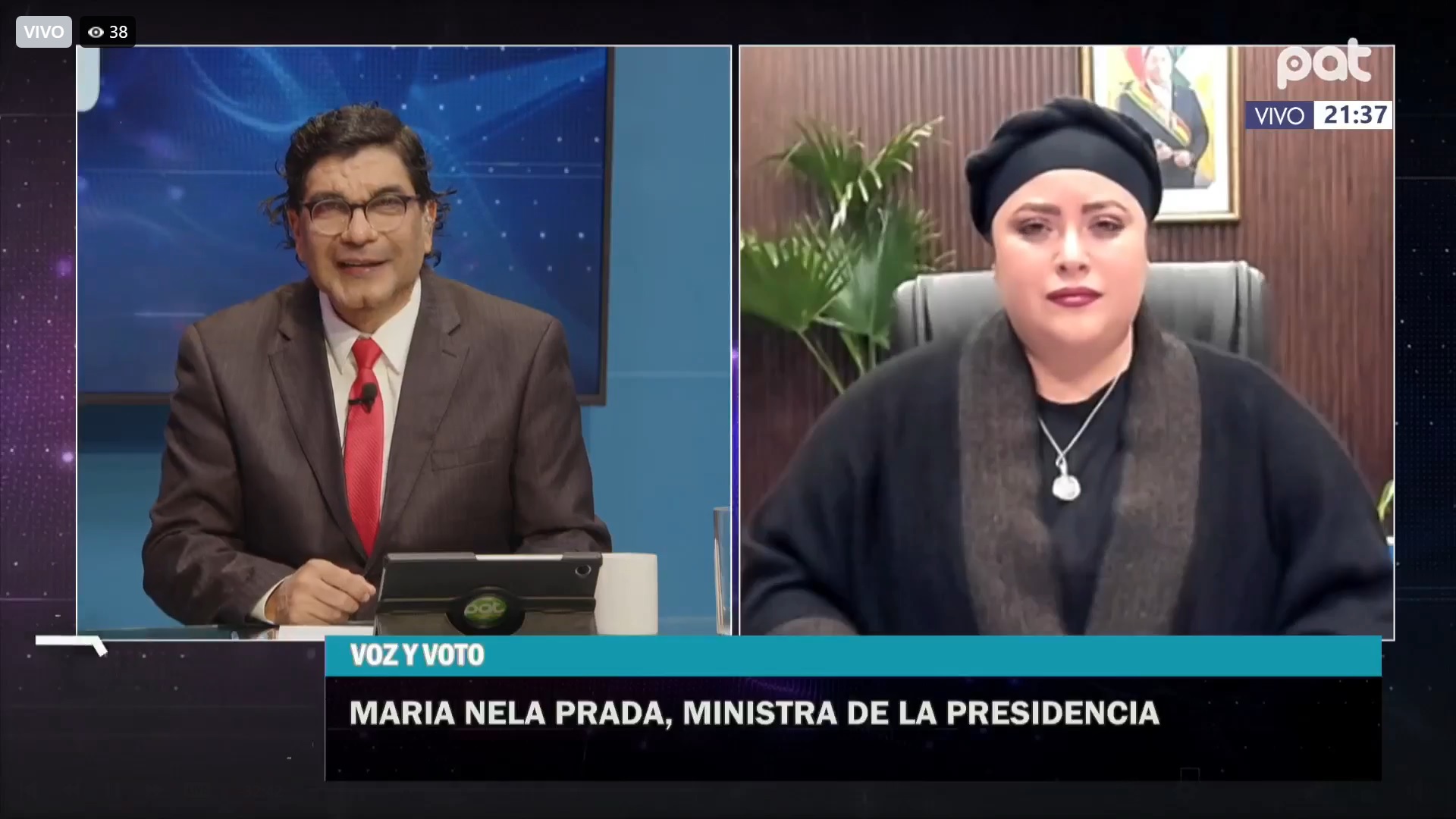 Prada afirma que Morales actuó de forma nefasta y priorizó sus aspiraciones individuales