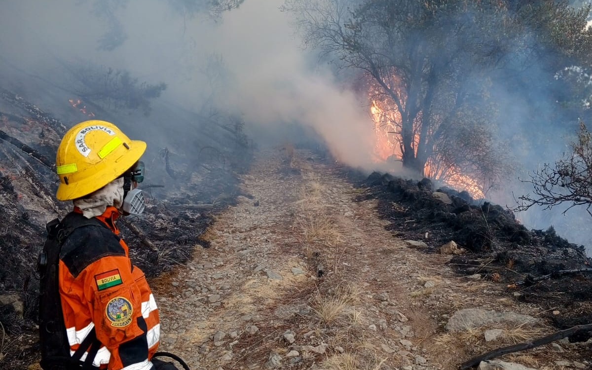Gobierno reporta daños en 9 áreas protegidas y activa vigilancia por incendios en frontera con Paraguay