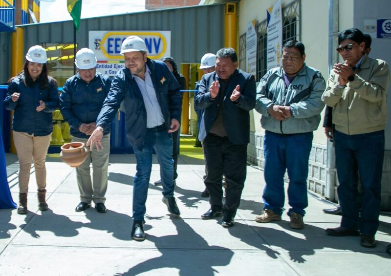 En El Alto funciona nueva oficina para fortalecer la conversión de vehículos a gas natural