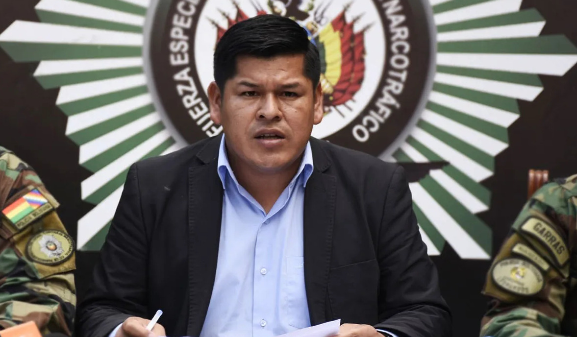 Gobierno descarta presencia de cárteles de droga en Bolivia