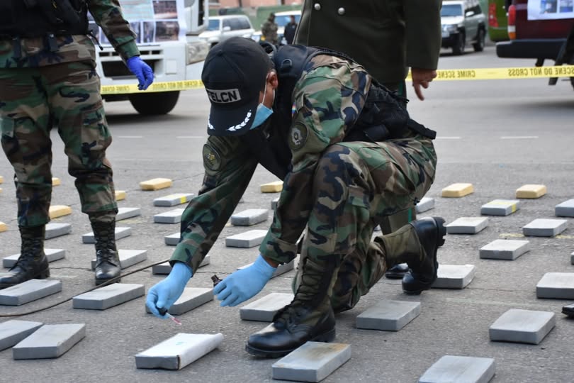 En Bolivia ejecutaron 5.865 operativos contra el narcotráfico en el primer semestre