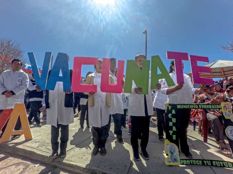 En la frontera con Chile empieza la Semana Andina de Vacunación con la meta de proteger a más de 9.000 personas 