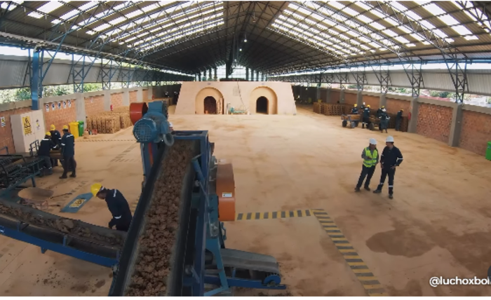 Construcción de la fábrica de ladrillos de Trinidad tiene un avance de 85%, fabricará 2,9 millones de ladrillos anuales