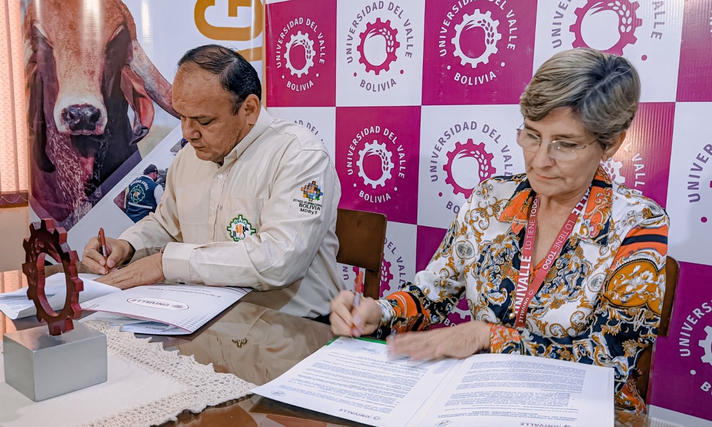 Suscriben convenio para prácticas profesionales que contribuyan al desarrollo agropecuario y alimenticio del país