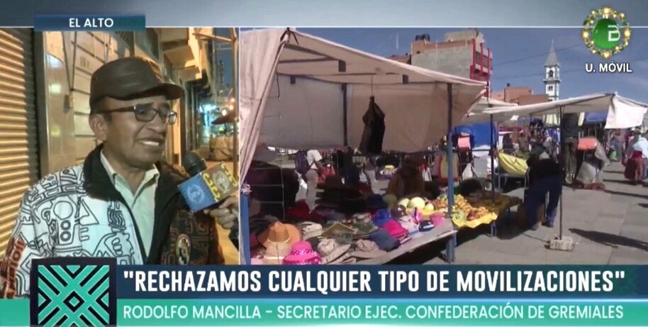 COR y gremiales de El Alto descartan movilización y piden a la población no dejarse sorprender por exdirigentes