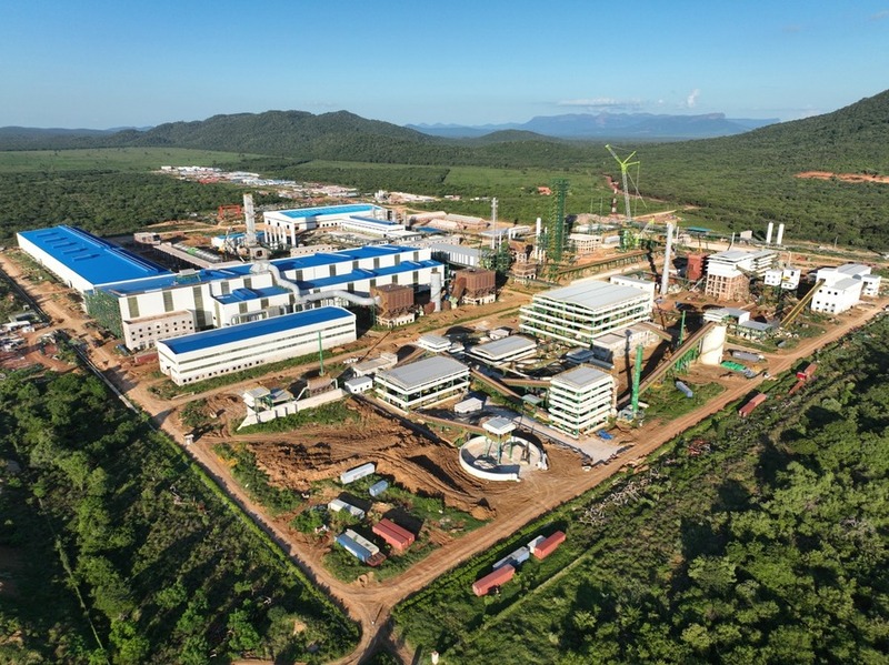 El complejo de hierro del Mutún será inaugurado este mes, cuatro plantas están en fase de prueba