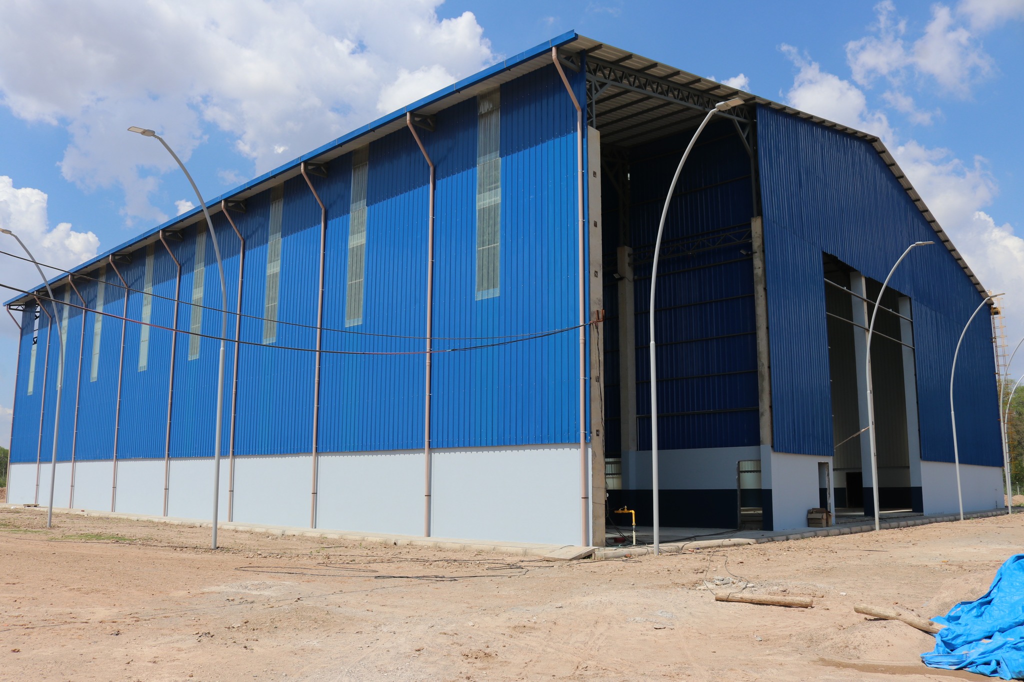 Planta desmotadora de algodón en Pailón, Santa Cruz. Foto: Iniaf MDRyT