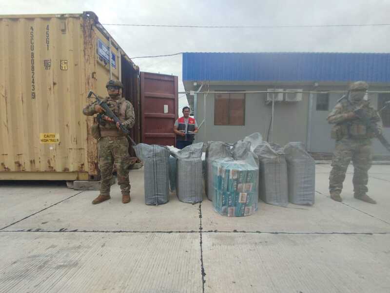 Comisan 9.000 cajetillas de cigarrillos en la frontera con Argentina valuados en Bs 63.000