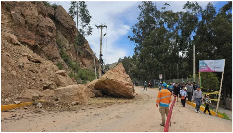 Cierran la avenida Hernán Siles Suazo de la urbe paceña por trabajos de limpieza