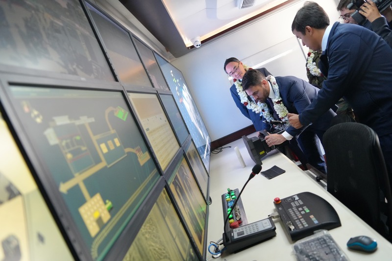 Presentan moderno sistema de inspección de contenedores para luchar contra el narcotráfico y otros ilícitos