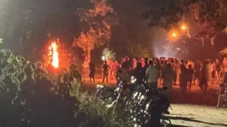 Turba violenta ataca a estación policial y deja efectivos heridos en Yapacaní