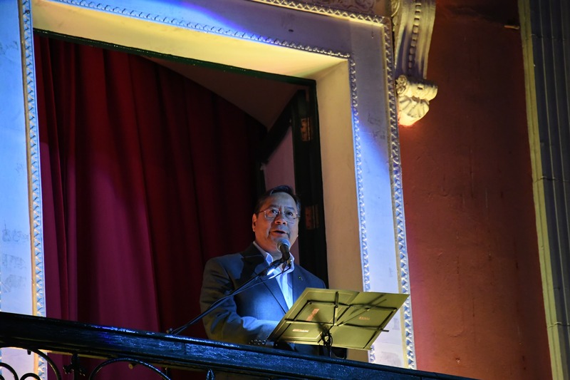 Arce convoca a dejar diferencias políticas y a un “gran pacto social” para celebrar el Bicentenario con inclusión y paz