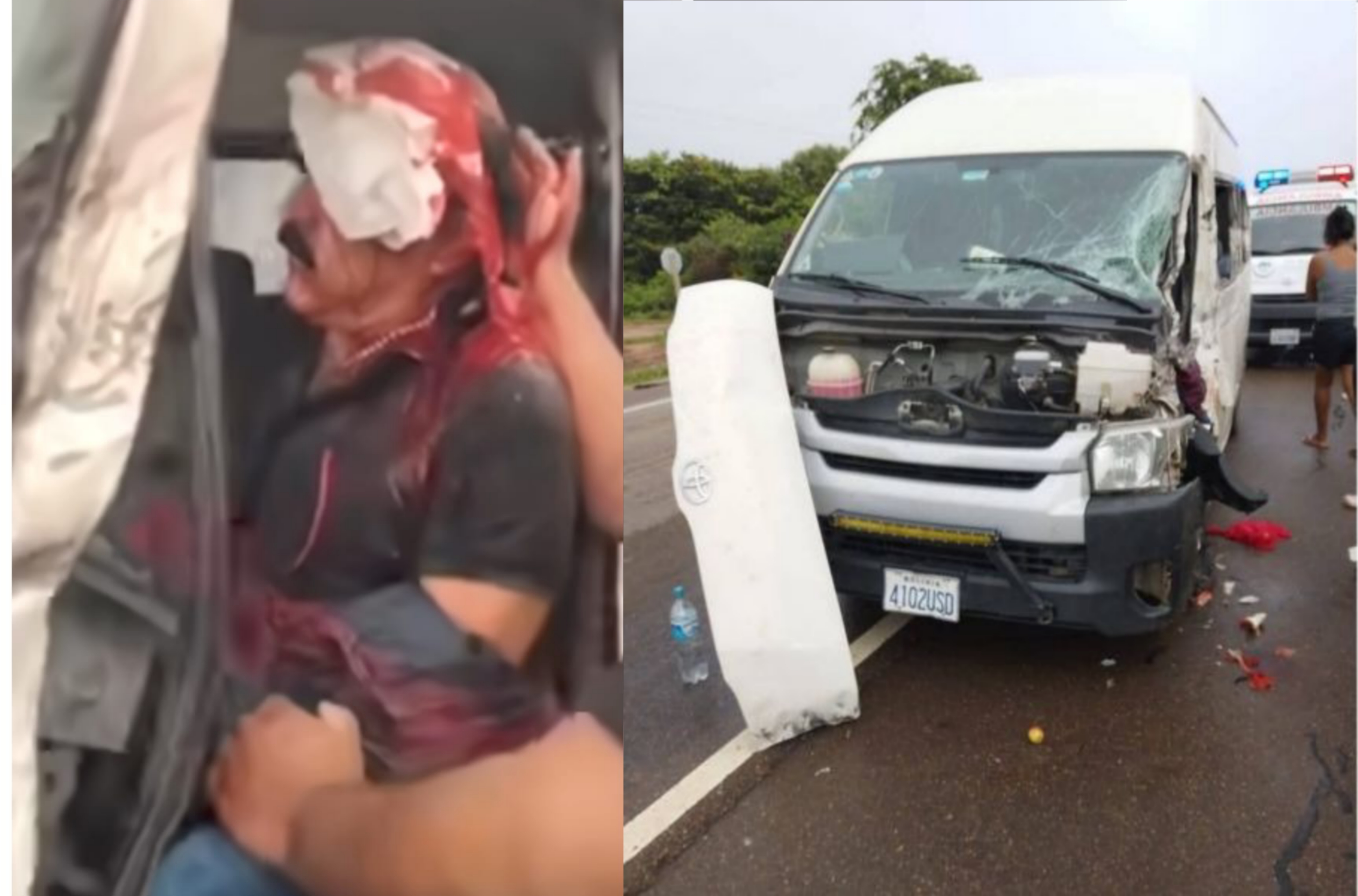 El cantautor Yalo Cuéllar sufre accidente de tránsito en la carretera Santa Cruz - Camiri