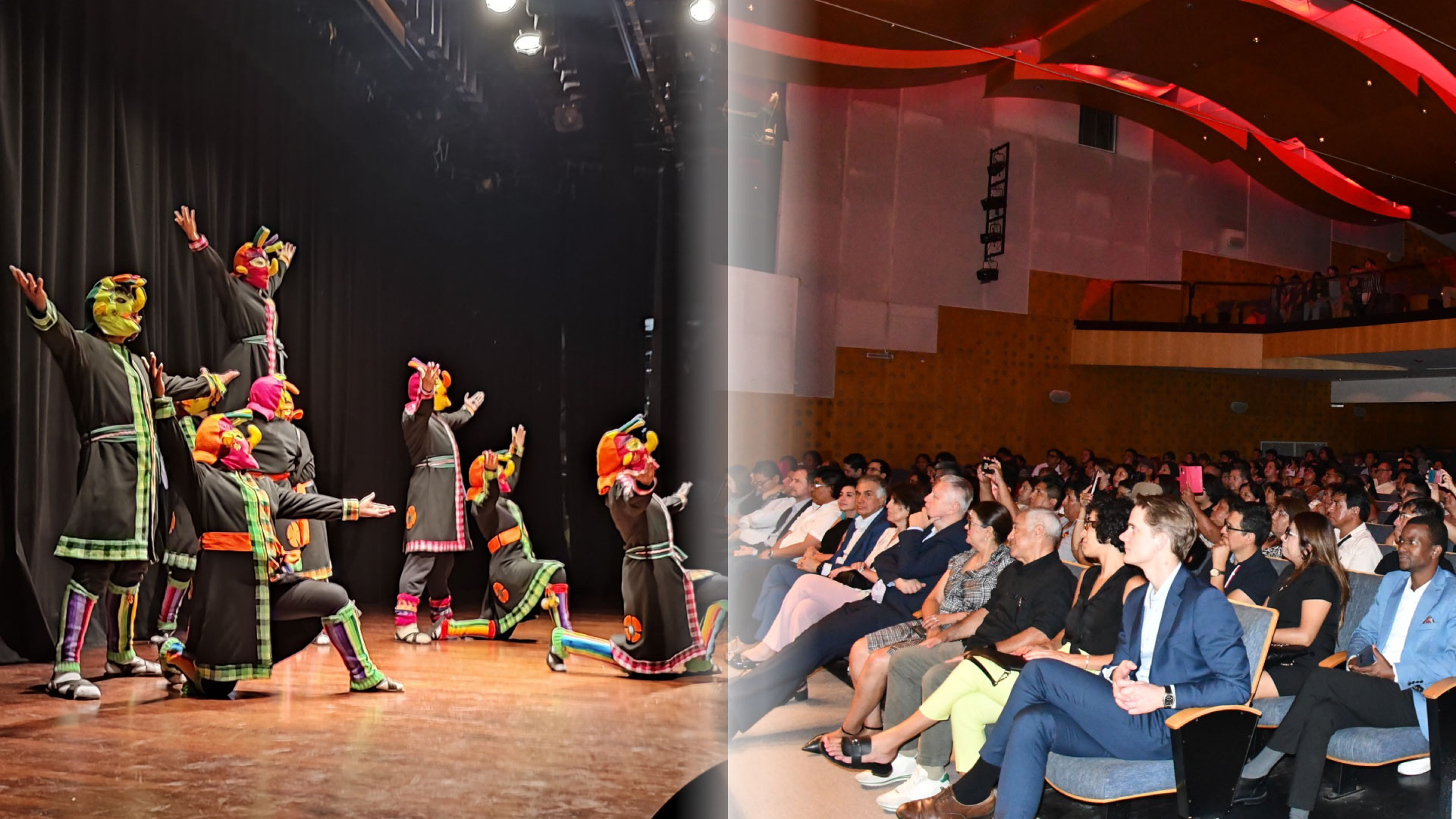 Muestra cultural por el Bicentenario de Bolivia en el Teatro del Sindicato Foetra, Buenos Aires. Foto: RRSS