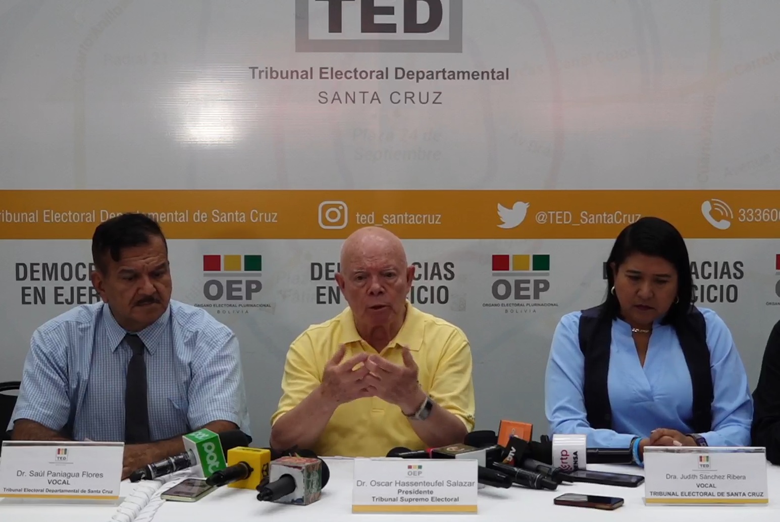 TSE fija para el 17 de agosto las elecciones generales 2025 y ratifica encuentro nacional