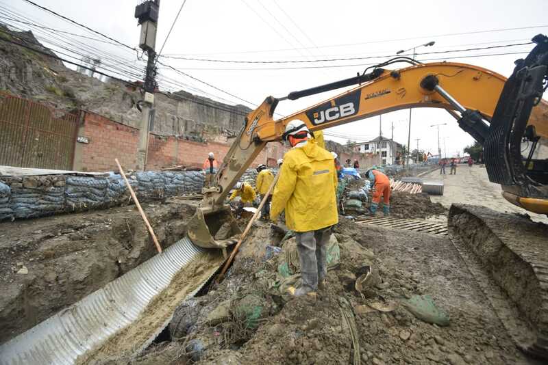 Aceleran trabajos de estabilización y prevención en zonas afectadas por las intensas lluvias en La Paz