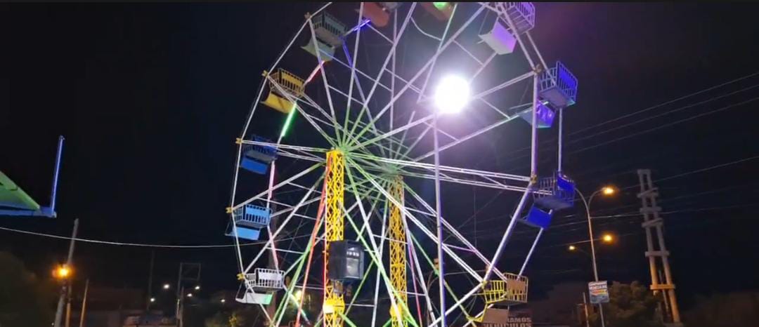 Rueda panorámica. Captura: El Periódico