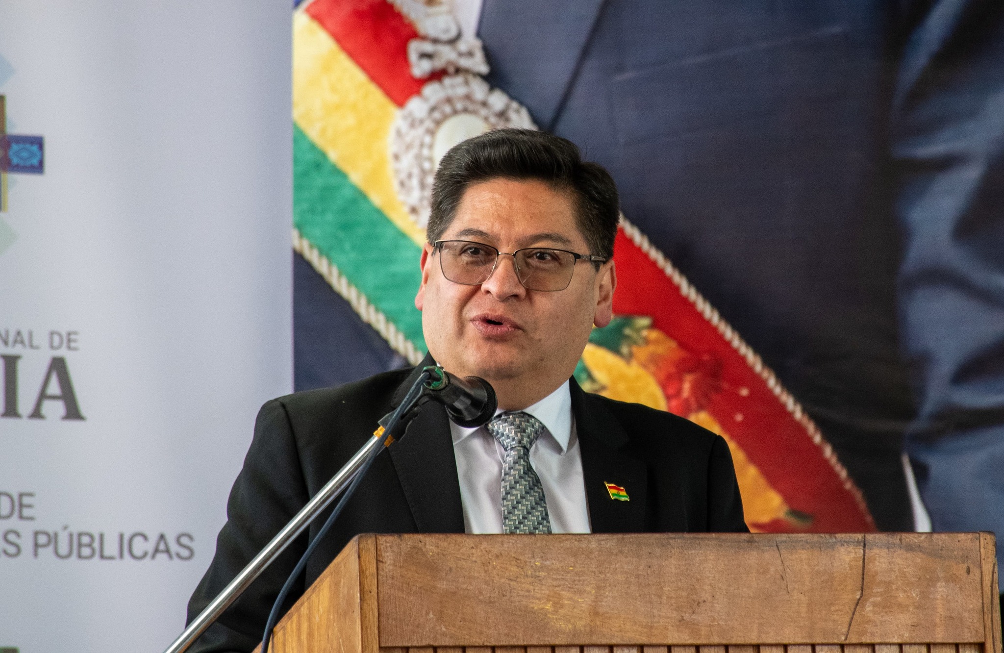 Ministro de Economía y Finanzas Públicas, Marcelo Montenegro. Foto: MEyFP