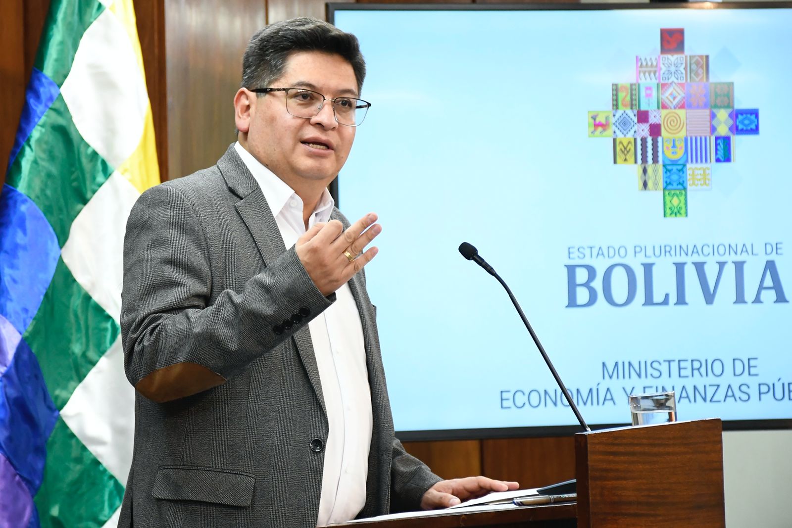 Ministro de Economía, Marcelo Montenegro. Foto: MEyFP