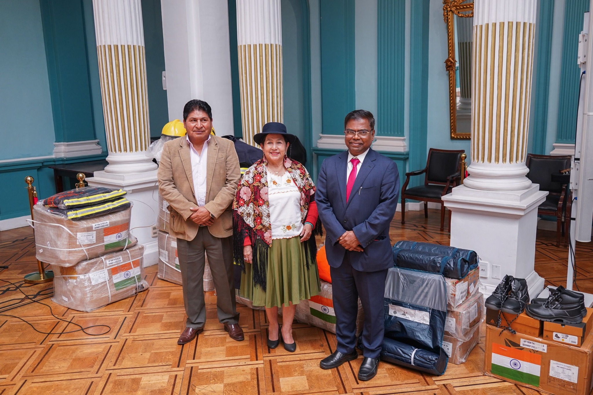 Bolivia e India fortalecen cooperación bilateral. Foto: Cancillería de Bolivia