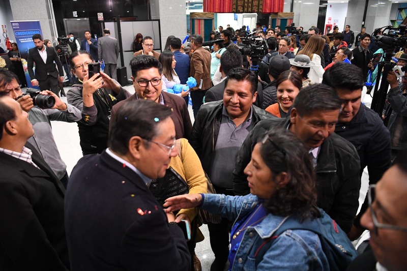 Arce asegura que se precautela el bolsillo de los bolivianos, no se atentará contra la economía del pueblo