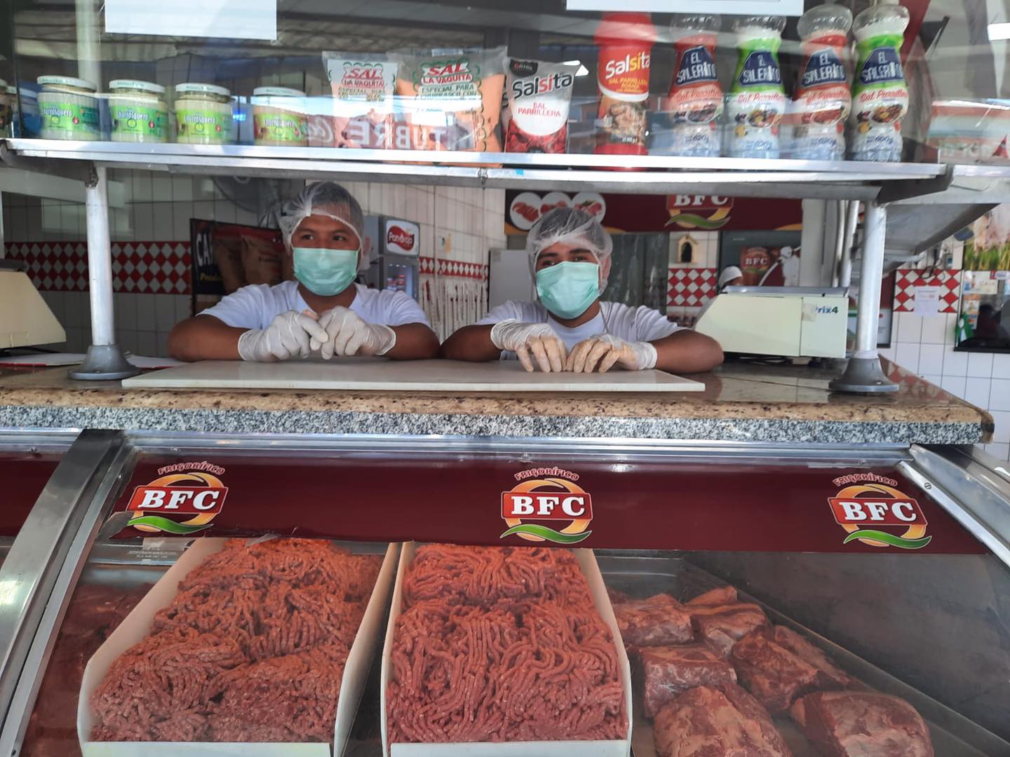 Venta de carne de res en Bolivia. Foto: Archivo