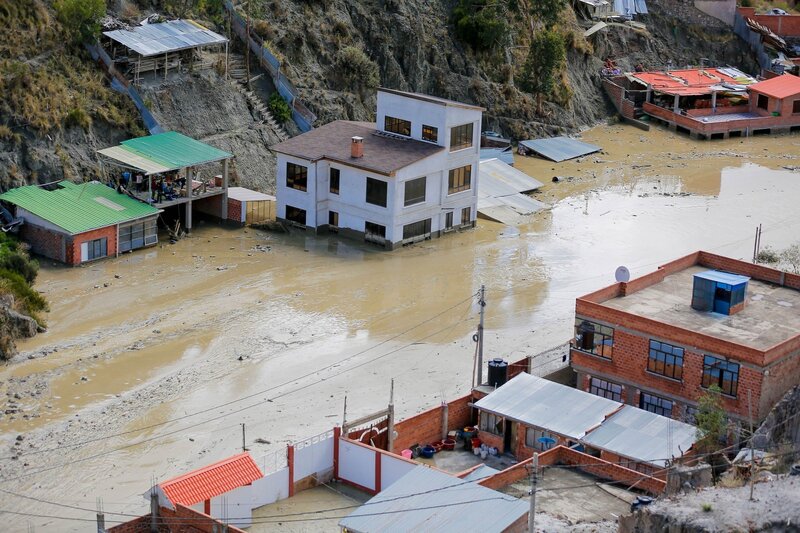 Suman 24 fallecidos por las lluvias en Bolivia