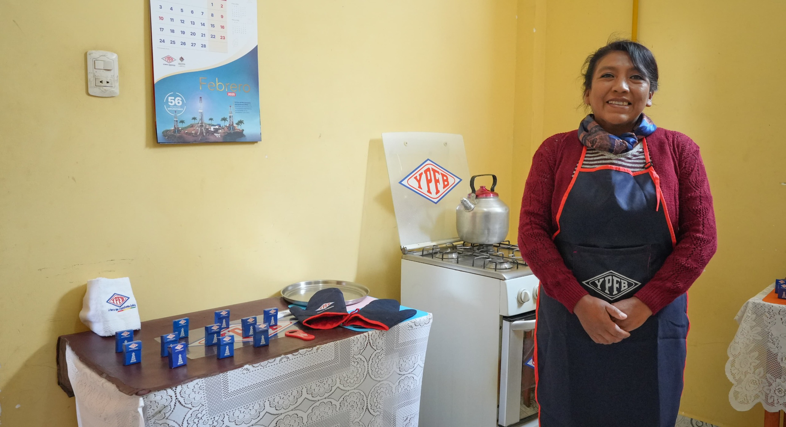 YPFB construirá 4.000 instalaciones de gas domiciliario en el departamento de Oruro