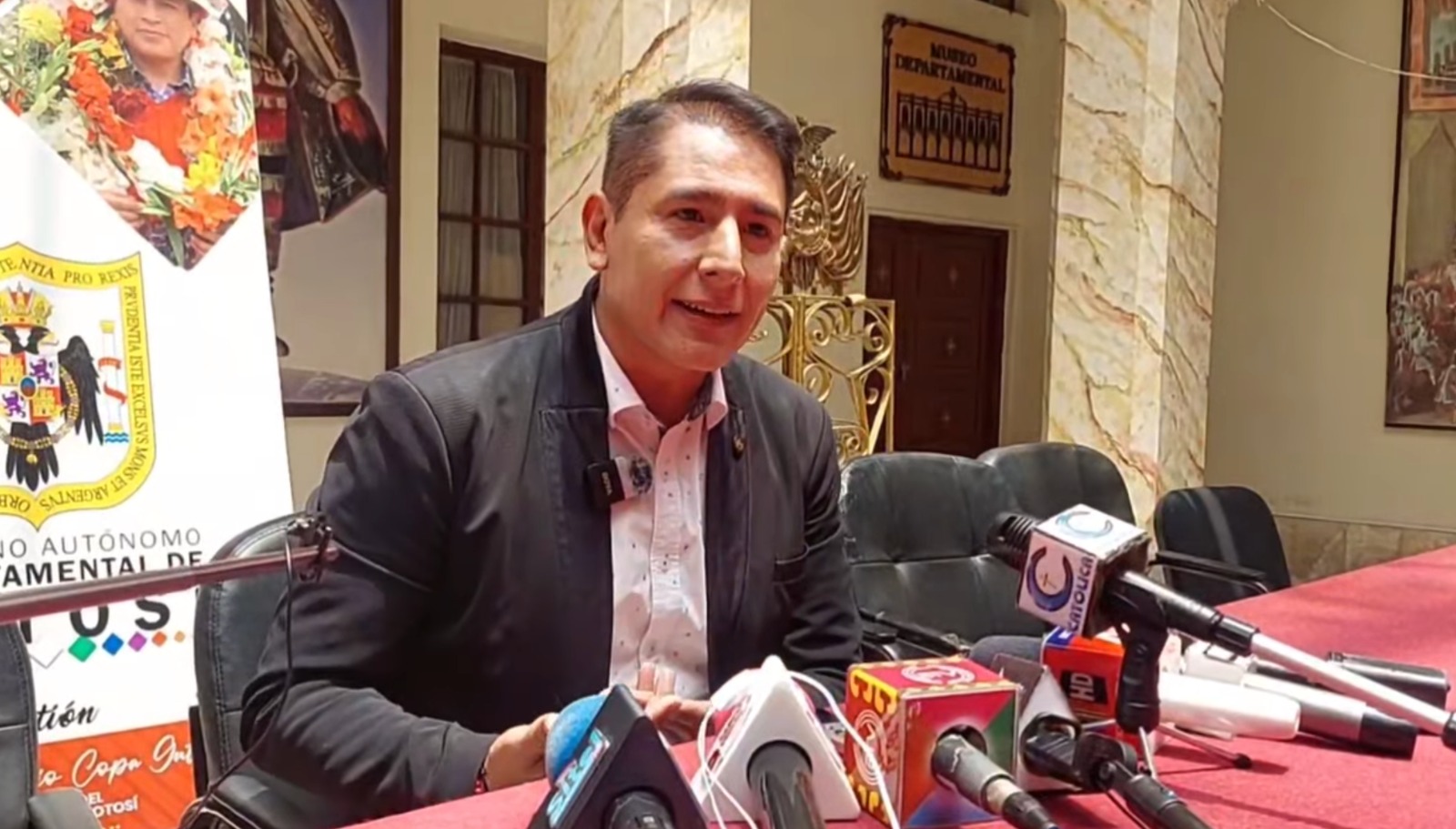 Viceministro de Energías Alternativas, Álvaro Arnez. Foto: Captura RRSS