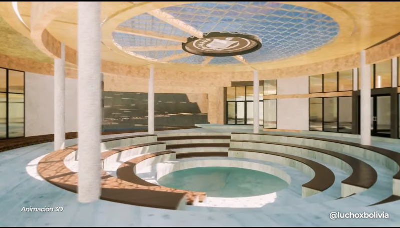 En Laja se construye el Centro Cultural “20 de octubre” con una inversión de más de Bs 22,9 millones