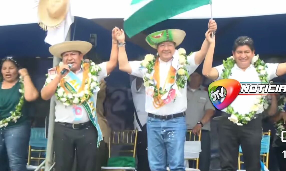 En La Guardia proclaman al presidente Arce como candidato: “Lo necesitamos nuevamente como Presidente”