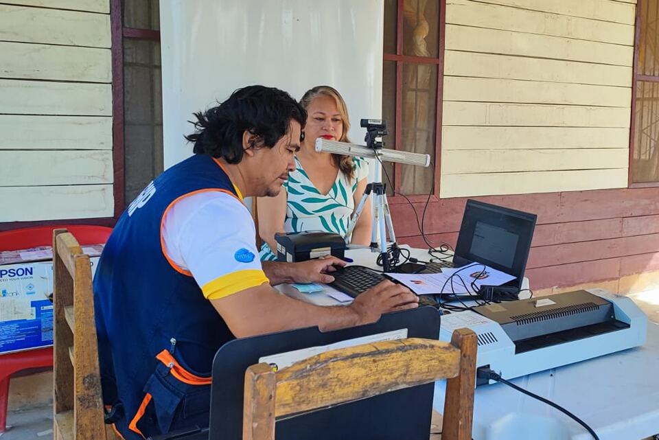 Campaña de carnetización en Bolivia. Foto: Segip