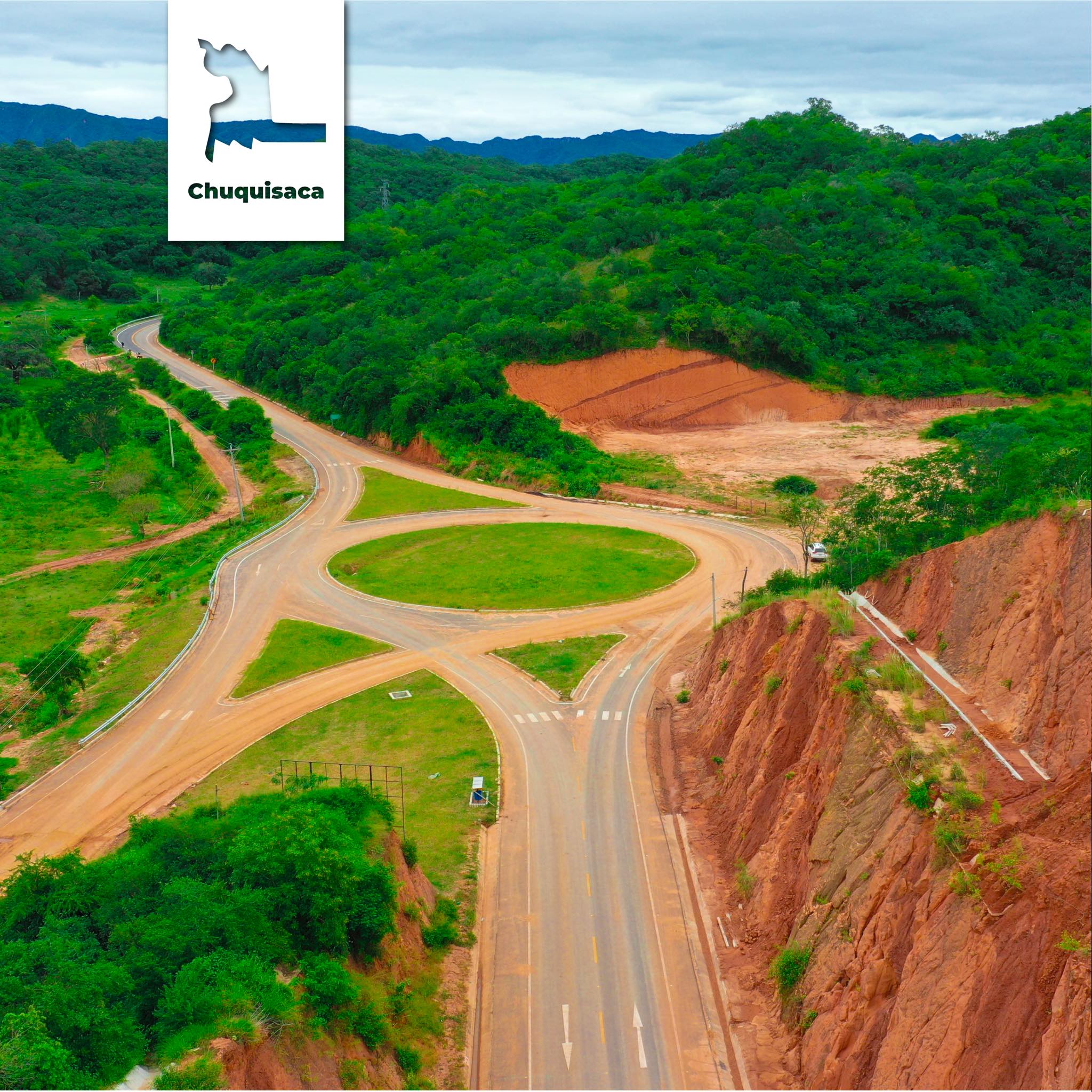 Más de Bs 331 millones fueron invertidos en infraestructura vial en Chuquisaca en 2024 