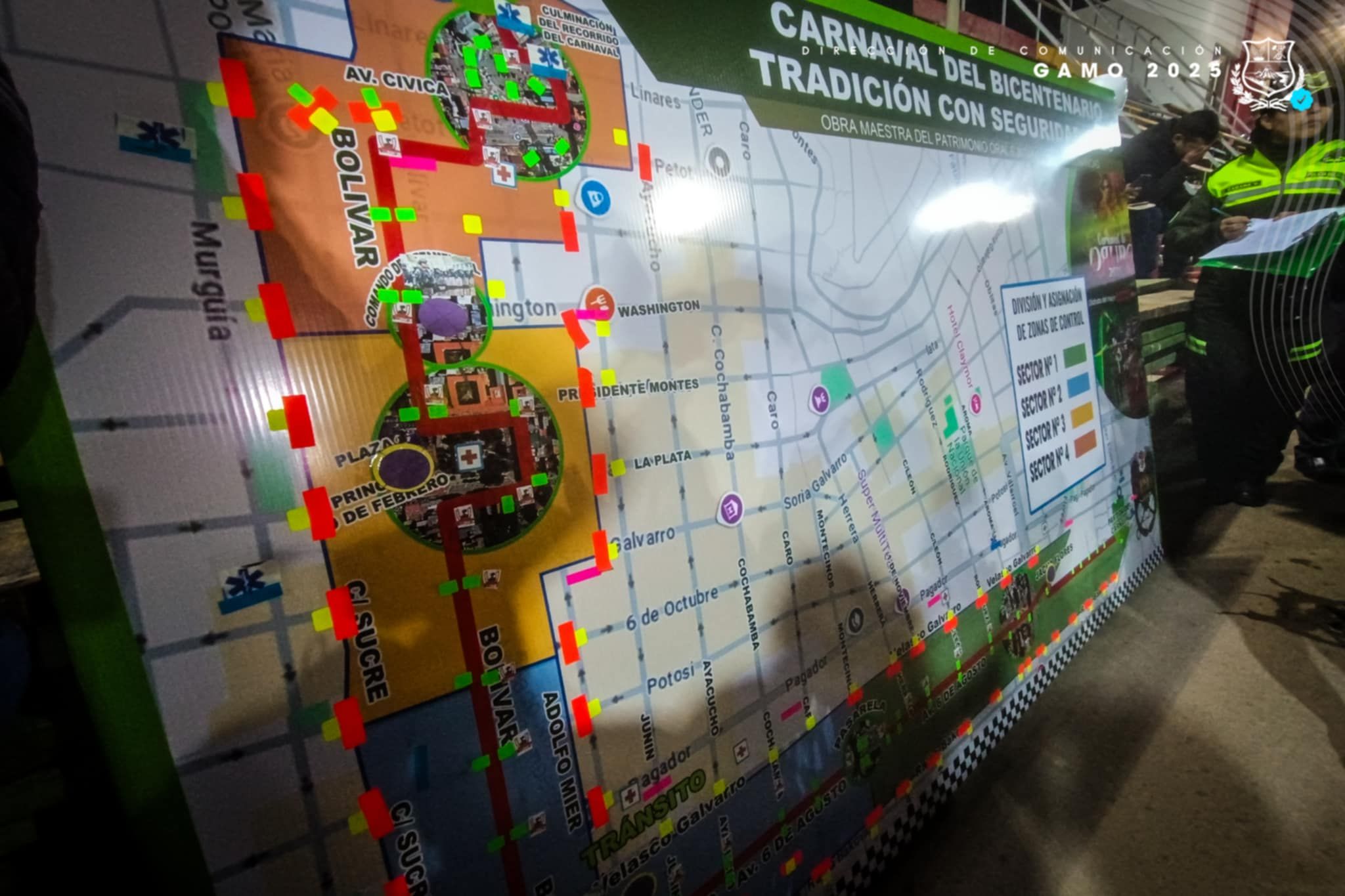 Plan "Carnaval del Bicentenario, tradición con seguridad 2025" de la Policía Nacional. Foto: Comando Departamental de la Policía