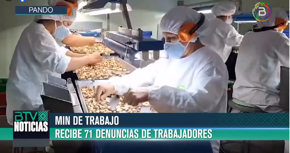 Trabajo recibe 71 denuncias de vulneración de derechos laborales en Pando