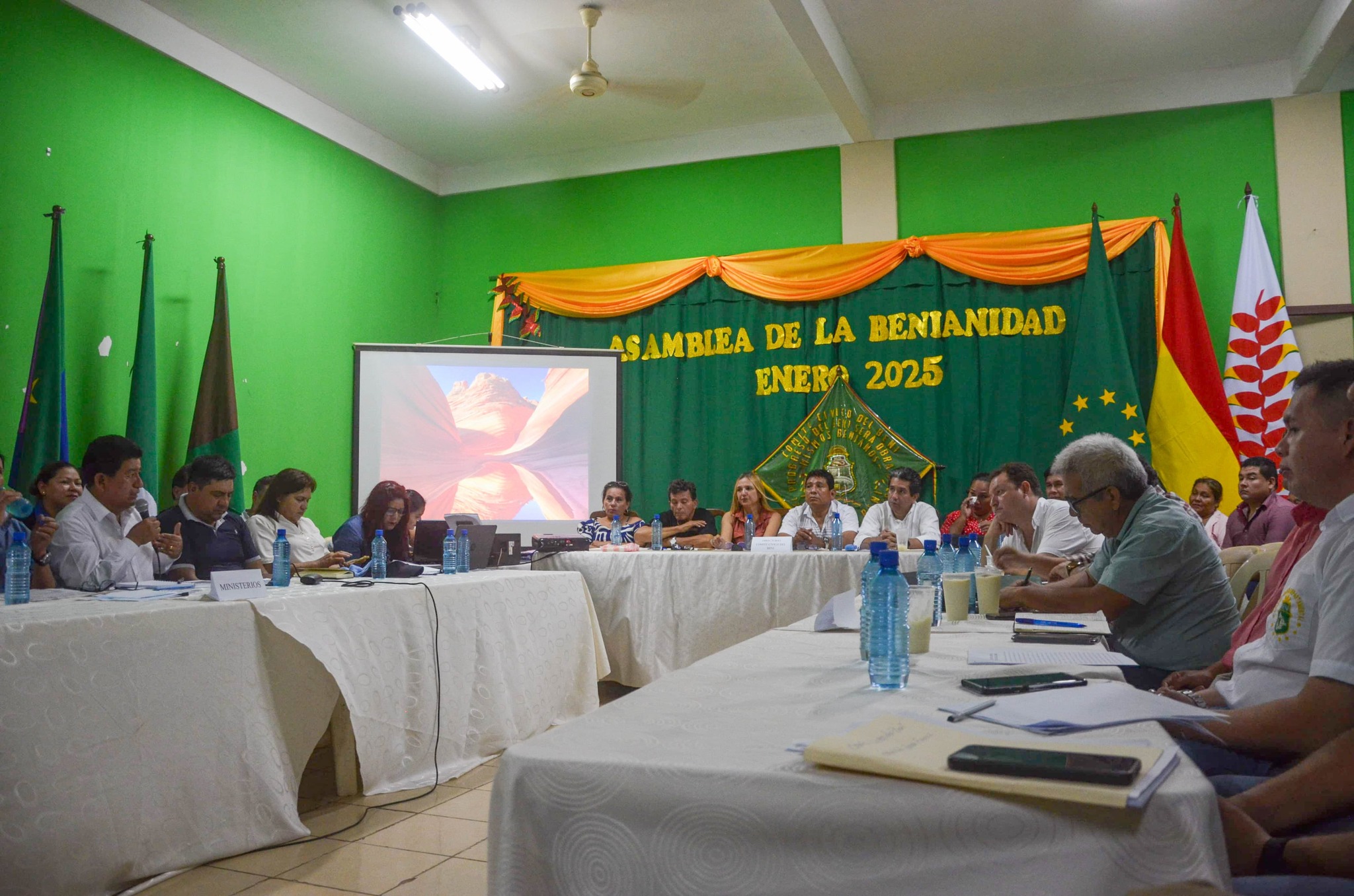 Asamblea de la Benianidad, Trinidad. Foto: Ministerio de Obras