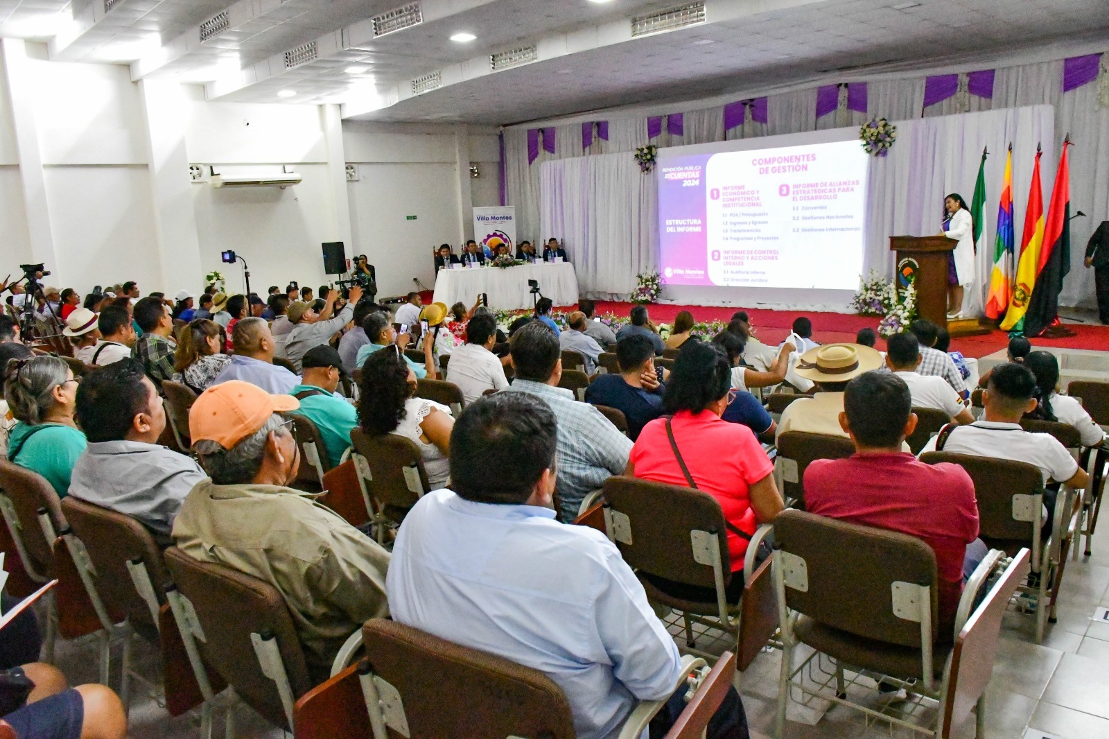 Presentación del informe anual 2024, Villa Montes, Región Gran Chaco. Foto: RRSS