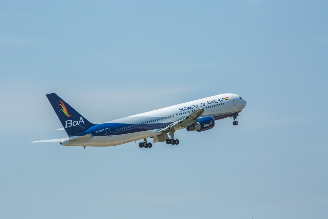 BoA habilita 5.860 asientos en 44 vuelos hacia Oruro y Tarija por el Carnaval