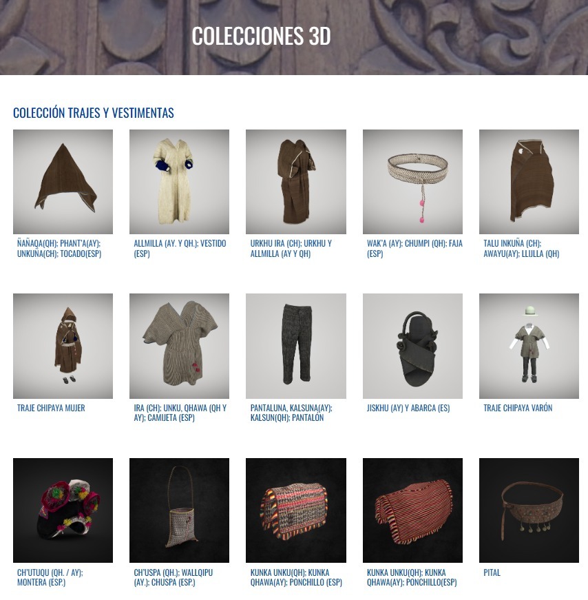 Musef lleva el patrimonio boliviano al mundo digital: más de 130 piezas pueden explorarse en 3D