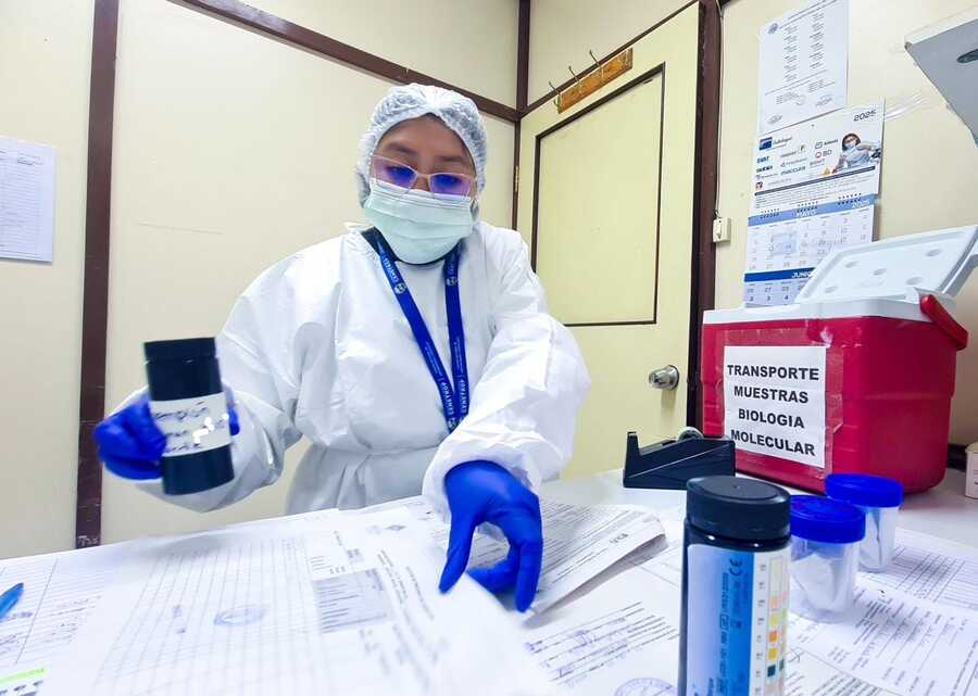 Inlasa y Cenetrop pueden procesar cerca de 1.000 muestras diarias de casos sospechosos de sarampión