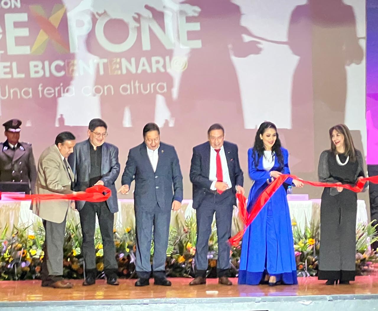 Arce abre la Feria “La Paz Expone del Bicentenario - 2025” y destaca la alianza Estado – privados