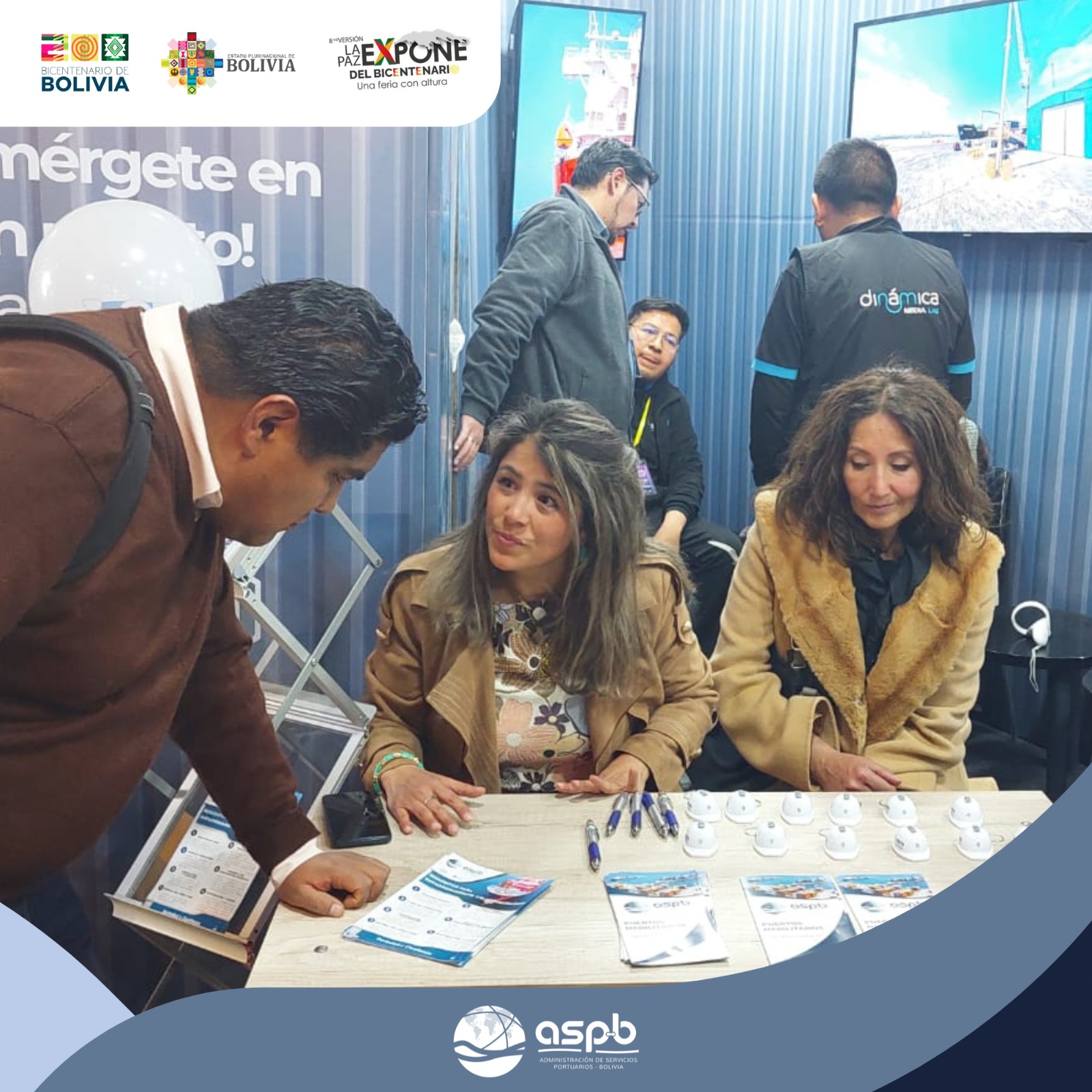 ASP-B invita a conocer los servicios que brinda para facilitar el comercio exterior en la feria La Paz Expone 2025ASP-B invita a conocer los servicios que brinda para facilitar el comercio exterior en la feria La Paz Expone 2025